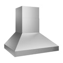 ZLINE 48 in. Wall Mount Outdoor Grill Hood (GOW1-48) side.