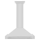 ZLINE 36 in. Convertible Stainless Steel Range Hood with Stainless Steel Handle (KB4STX-36) front.