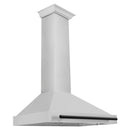 ZLINE Autograph Edition 36 in. Convertible Stainless Steel Range Hood with Stainless Steel Shell and Matte Black Accents (KB4STZ-36-MB)
