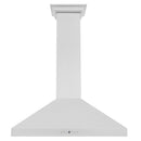 ZLINE 36 in. Convertible Vent Wall Mount Range Hood in Satin Stainless Steel (8KL3S-36) front.