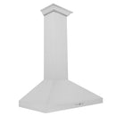 ZLINE 36 in. Convertible Vent Wall Mount Range Hood in Satin Stainless Steel (8KL3S-36) side.