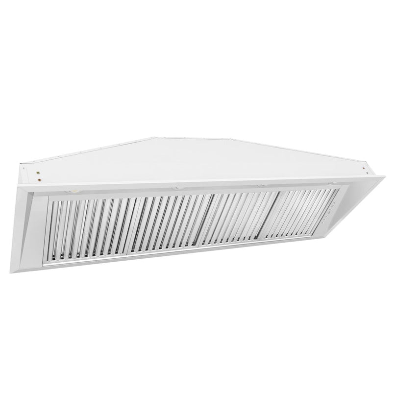 ZLINE 58 in. Ducted Wall Mount Range Hood Insert in Stainless Steel (698-58)