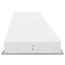 ZLINE 58 in. Ducted Wall Mount Range Hood Insert in Stainless Steel (721-58) side.