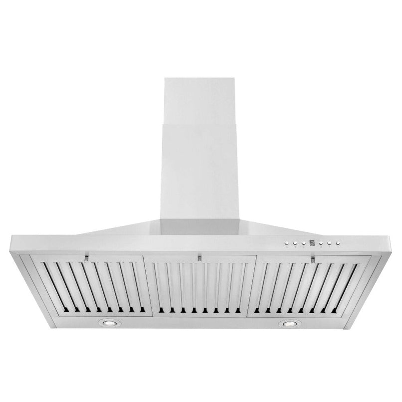 ZLINE 30 in. Convertible Vent Outdoor Approved Wall Mount Range Hood in Stainless Steel (KB-304-30) front, under.