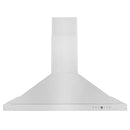 ZLINE 36 in. Convertible Vent Wall Mount Range Hood in Stainless Steel (KB-36) front.