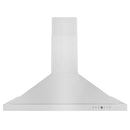 ZLINE 48 in. Convertible Vent Wall Mount Range Hood in Stainless Steel (KB-48) front.