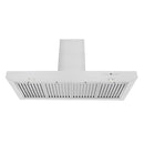 ZLINE 42 in. Convertible Vent Wall Mount Range Hood in Stainless Steel (KE-42) front, under.
