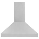 ZLINE 30 in. Professional Convertible Vent Wall Mount Range Hood in Stainless Steel (597-30) front.