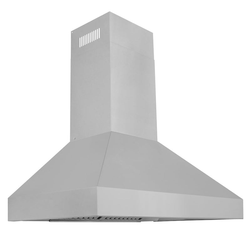 ZLINE 36 in. Professional Convertible Vent Wall Mount Range Hood in Stainless Steel (597-36)