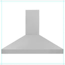 ZLINE 48 in. Professional Convertible Vent Wall Mount Range Hood in Stainless Steel (597-48) front.