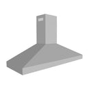 ZLINE 60 in. Professional Convertible Vent Wall Mount Range Hood in Stainless Steel (597-60) side.