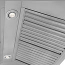 ZLINE 30 in. Professional Convertible Vent Wall Mount Range Hood in Stainless Steel (697-30)