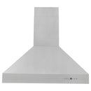 ZLINE 30 in. Professional Convertible Vent Wall Mount Range Hood in Stainless Steel (697-30) front.