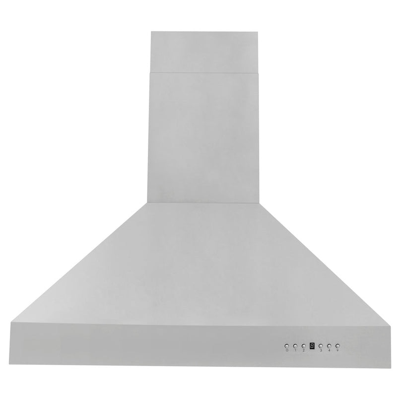 ZLINE 30 in. Professional Convertible Vent Wall Mount Range Hood in Stainless Steel (697-30) front.