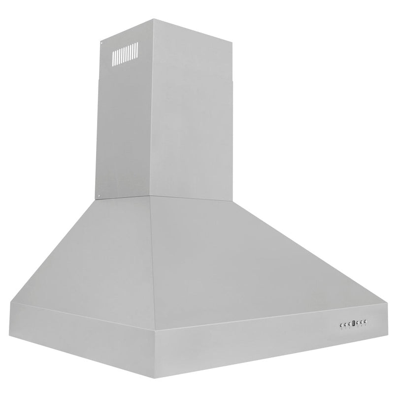 ZLINE 30 in. Professional Convertible Vent Wall Mount Range Hood in Stainless Steel (697-30)