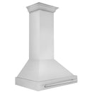 ZLINE 36 in. Stainless Steel Range Hood with Stainless Steel Handle (8654STX-36) side.