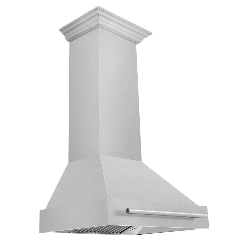 ZLINE 30 in. Stainless Steel Range Hood with Stainless Steel Handle (8654STX-30)