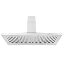 ZLINE 48 in. Convertible Vent Wall Mount Range Hood in Stainless Steel (KB-48) front, under.