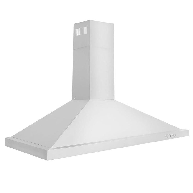 ZLINE 42 in. Convertible Vent Wall Mount Range Hood in Stainless Steel (KB-42) side.