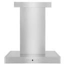 ZLINE 24 in. Convertible Vent Wall Mount Range Hood in Stainless Steel with Crown Molding (KECRN-24) front.