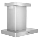 ZLINE 30 in. Convertible Vent Wall Mount Range Hood in Stainless Steel with Crown Molding (KECRN-30) side.