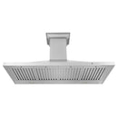ZLINE 48 in. CrownSound™ Ducted Vent Wall Mount Range Hood in Stainless Steel with Built-in Bluetooth Speakers (KBCRN-BT-48) front, under.