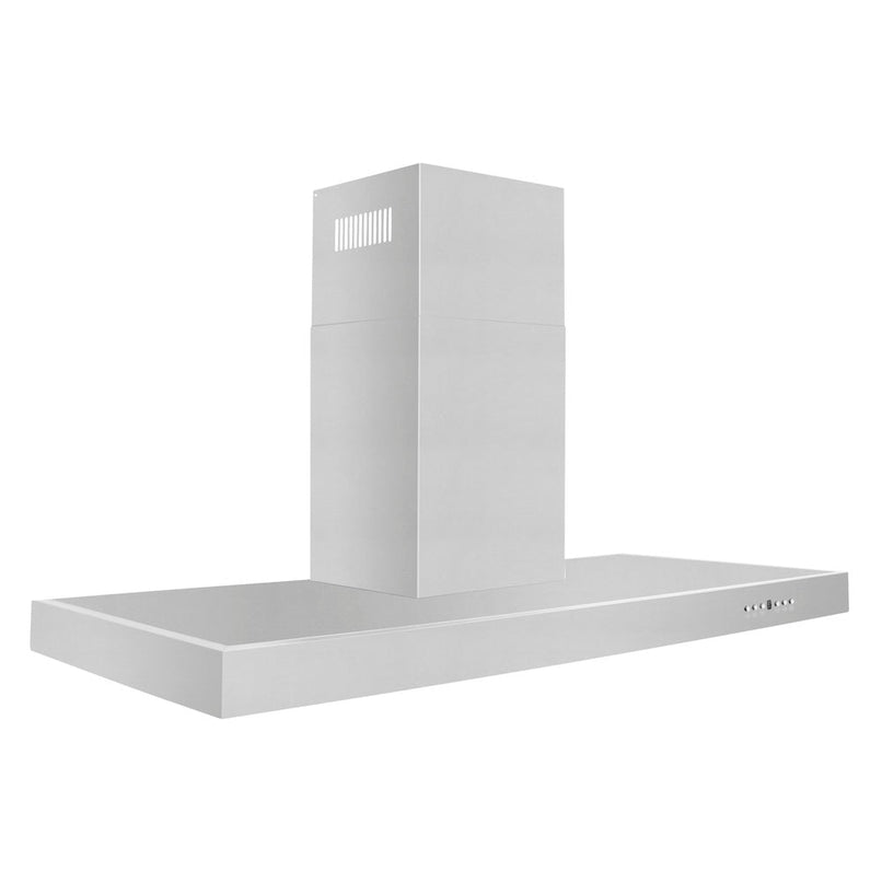 ZLINE 48 in. Convertible Vent Wall Mount Range Hood in Stainless Steel (KE-48) side.