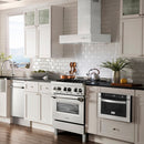 ZLINE 30 in. Convertible Professional Wall Mount Range Hood in Stainless Steel (KECOM-30) - image 2