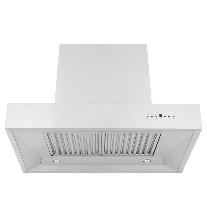 ZLINE 36 in. Ducted Professional Wall Mount Range Hood in Stainless Steel (KECOM-36) - image 4