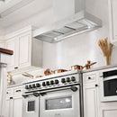 ZLINE 48 in. Ducted Professional Wall Mount Range Hood in Stainless Steel (KECOM-48) - image 2