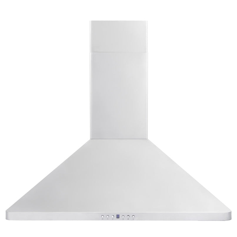 ZLINE 30 in. Convertible Vent Wall Mount Range Hood in Stainless Steel (KF1-30) front.
