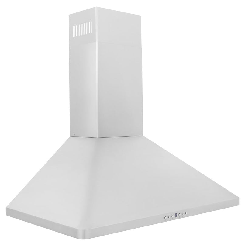 ZLINE 30 in. Convertible Vent Wall Mount Range Hood in Stainless Steel (KF1-30) side.