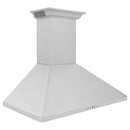 ZLINE 30 in. CrownSound™ Ducted Vent Wall Mount Range Hood in Stainless Steel with Built-in Bluetooth Speakers (KF1CRN-BT-30) side.