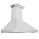 ZLINE 30 in. CrownSound™ Ducted Vent Wall Mount Range Hood in Stainless Steel with Built-in Bluetooth Speakers (KF2CRN-BT-30)