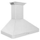 ZLINE 30 in. CrownSound™ Ducted Vent Wall Mount Range Hood in Stainless Steel with Built-in Bluetooth Speakers (KF2CRN-BT-30) side.