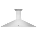 ZLINE 48 in. CrownSound™ Ducted Vent Wall Mount Range Hood in Stainless Steel with Built-in Bluetooth Speakers (KL2CRN-BT-48) front.