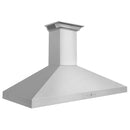ZLINE 48 in. CrownSound™ Ducted Vent Wall Mount Range Hood in Stainless Steel with Built-in Bluetooth Speakers (KL3CRN-BT-48) side.