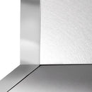 ZLINE 30 in. Designer Series Wall Mount Range Hood in Satin Stainless Steel with Mirror Accents (655MR-30)