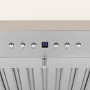 ZLINE 30 in. Ducted Vent Wooden Wall Mount Range Hood in Cottage White (KPTT-30)