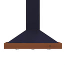 ZLINE 30 in. Convertible Vent Designer Series Wall Mount Range Hood in Oil-Rubbed Bronze with Copper Bands (KB2-BCXXX-30)