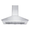 ZLINE 36 in. Convertible Vent Wall Mount Range Hood in Stainless Steel (KF-36) front under.