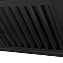 ZLINE 30 in. Black Stainless Steel Range Hood with Black Stainless Steel Handle (BS655-30-BS)