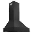 ZLINE 30 in. Convertible Vent Black Stainless Steel Wall Mount Range Hood (BS655N-30)