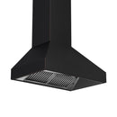 ZLINE 48 in. Designer Series Ducted Wall Mount Range Hood in Oil-Rubbed Bronze (8667B-48) side, under.