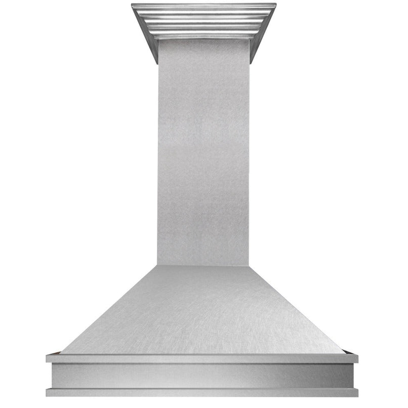 ZLINE 36 in. Designer Series Ducted Wall Mount Range Hood in Satin Stainless Steel (8656S-36)