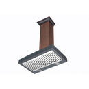ZLINE 30 in. Convertible Vent Designer Series Wall Mount Range Hood in Hand-Hammered Copper (KB2-HBXXX-30)