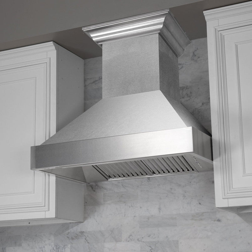 ZLINE 48 in. Satin Stainless Steel Wall Mount Range Hood (8654SN-48)