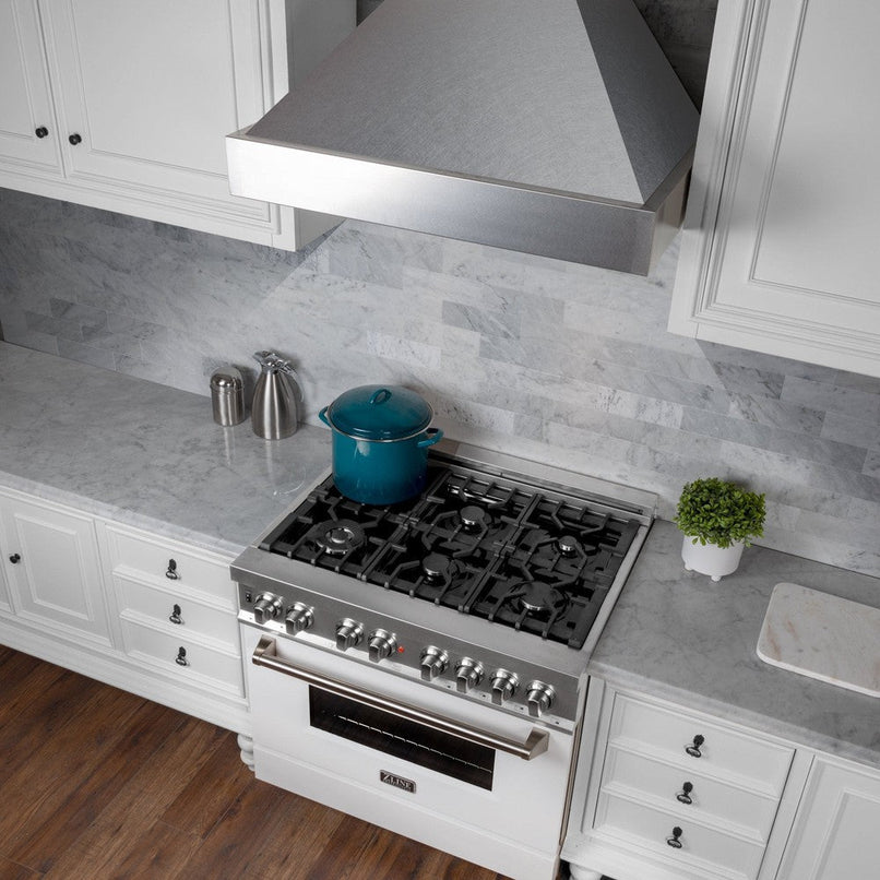 ZLINE 30 in. Satin Stainless Steel Wall Mount Range Hood (8654SN-30)