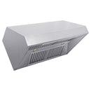 ZLINE 36 in. Satin Stainless Steel Convertible Vent Under Cabinet Range Hood (8685S-36) under.