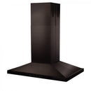 ZLINE 42 in. Convertible Vent Island Mount Range Hood in Black Stainless Steel (BSGL2iN-42)